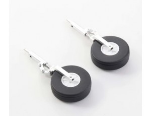 FMS Viper V2 15th Anniversary 70mm EDF Jet Main Landing Gear Strut & Wheel Set   